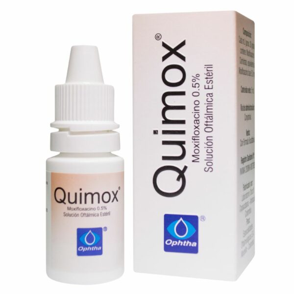 QUIMOX SOLUCIÓN OFTÁLMICA 0,5%  (MOXIFLOXACINO)