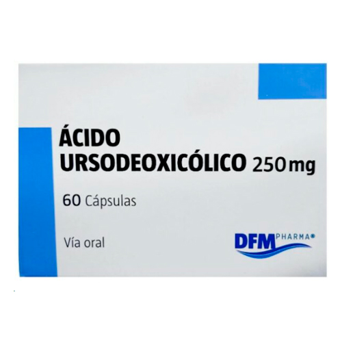 ÁCIDO URSODEOXICÓLICO COMPRIMIDOS 250 mg