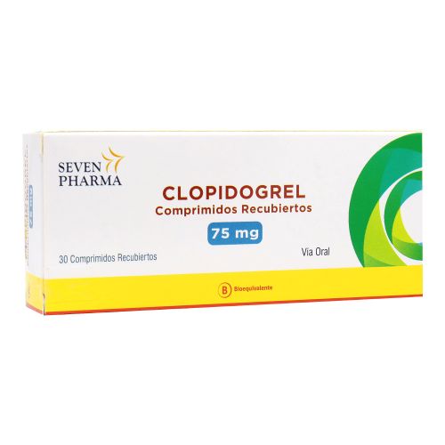 CLOPIDOGREL COMPRIMIDOS RECUBIERTOS 75 mg