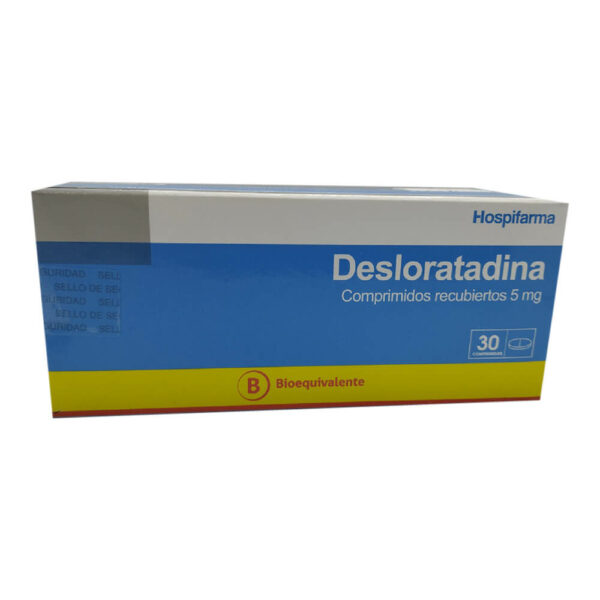 DESLORATADINA COMPRIMIDOS RECUBIERTOS  5 mg