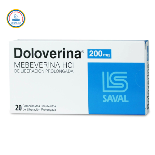 DOLOVERINA COMPRIMIDOS RECUBIERTOS DE LIBERACIÓN PROLONGADA 200 mg