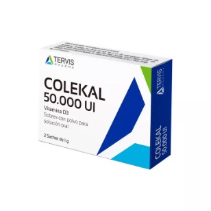COLEKAL POLVO PARA SOLUCION ORAL 50.000 UI EN SOBRE (COLECALCIFEROL)