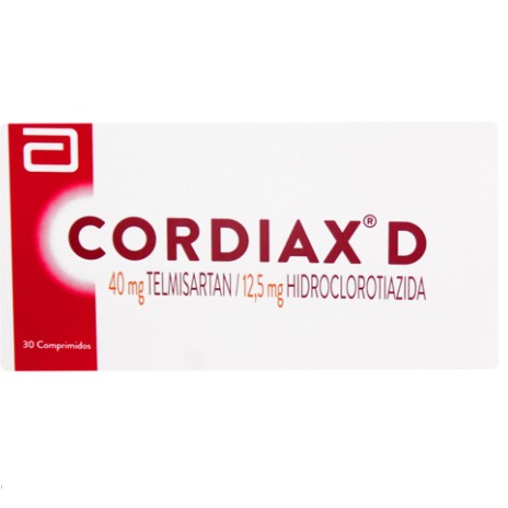 Cordiax D 40/12,5mg x 40 Comprimidos