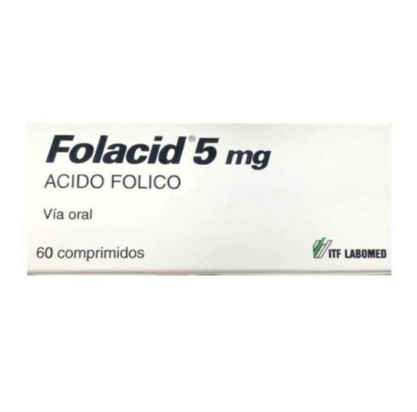 FOLACID COMPRIMIDOS 5 mg