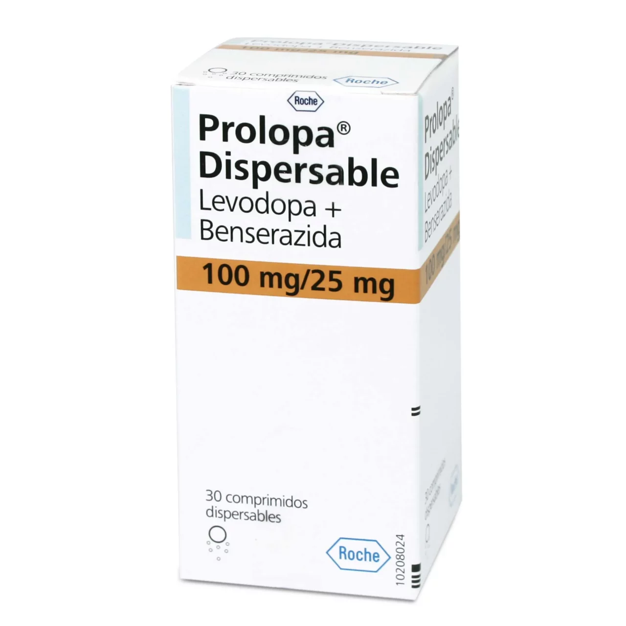 PROLOPA COMPRIMIDOS DISPERSABLES 100 mg/25 mg