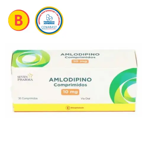 AMLODIPINO COMPRIMIDOS 10 mg