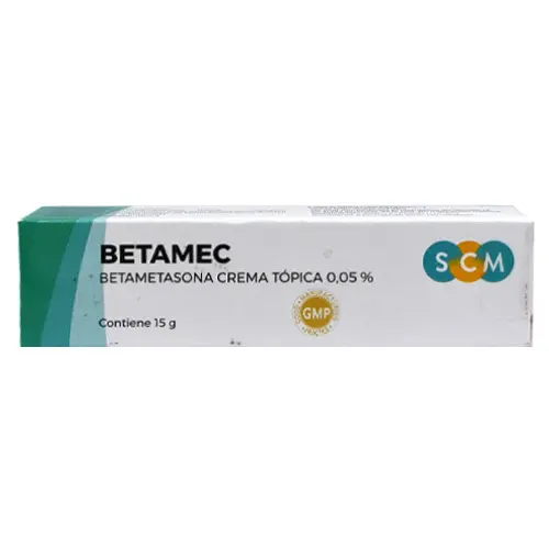 BETAMEC CREMA TÓPICA 0,05% (BETAMETASONA)