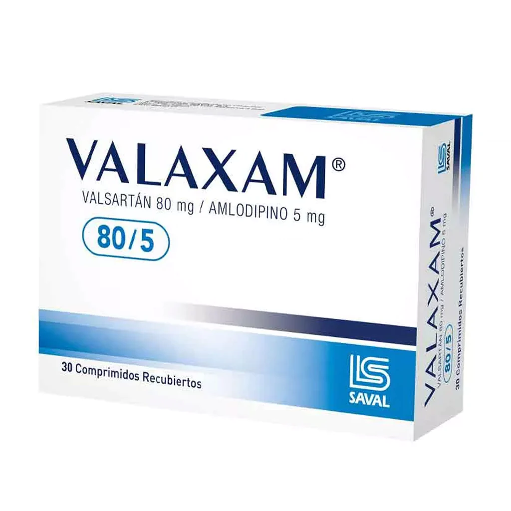 VALAXAM 80/5 COMPRIMIDOS RECUBIERTOS