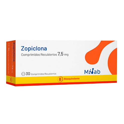ZOPICLONA COMPRIMIDOS RECUBIERTOS 7,5 mg