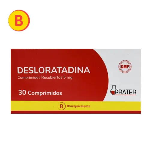 Desloratadina 5 mg x 30 Comprimidos Recubiertos