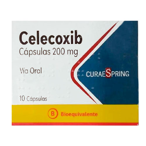 Celecoxib 200 mg x 30 cápsulas (CuraeSpring)