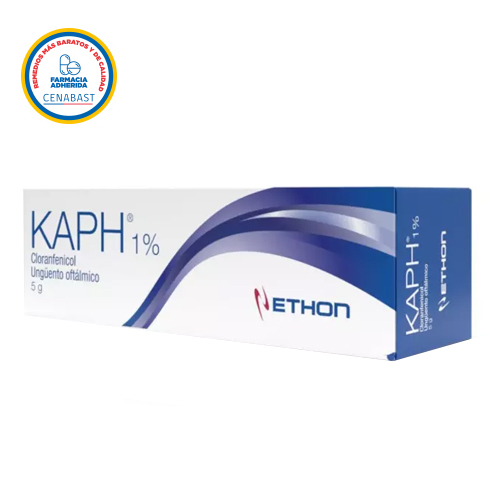 Kaph Cloranfenicol 1% Ungüento Oftálmico 5g (Cenabast)