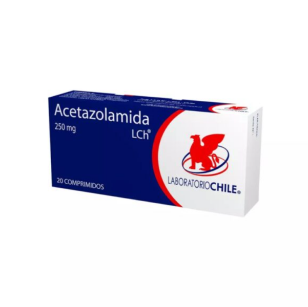 ACETAZOLAMIDA COMPRIMIDOS 250 mg