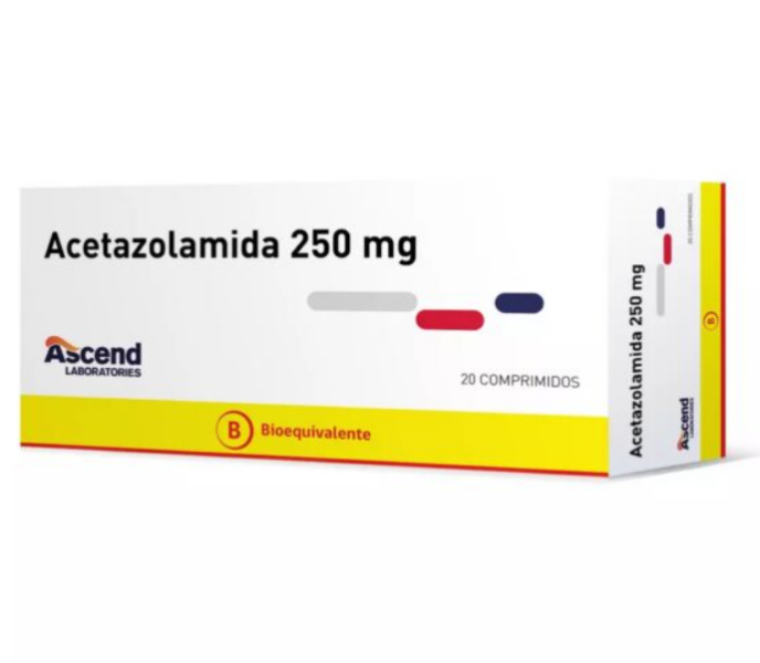 ACETAZOLAMIDA COMPRIMIDOS 250 mg