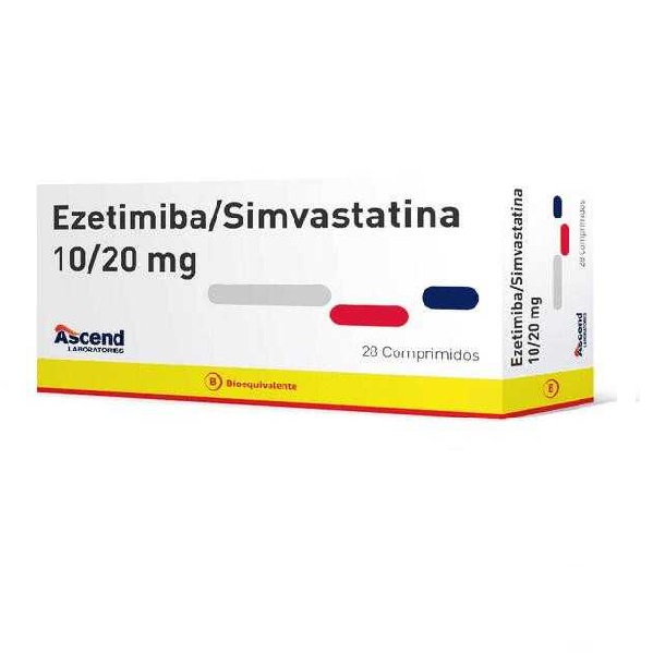 Ezetimiba/Simvastina 10/20 mg