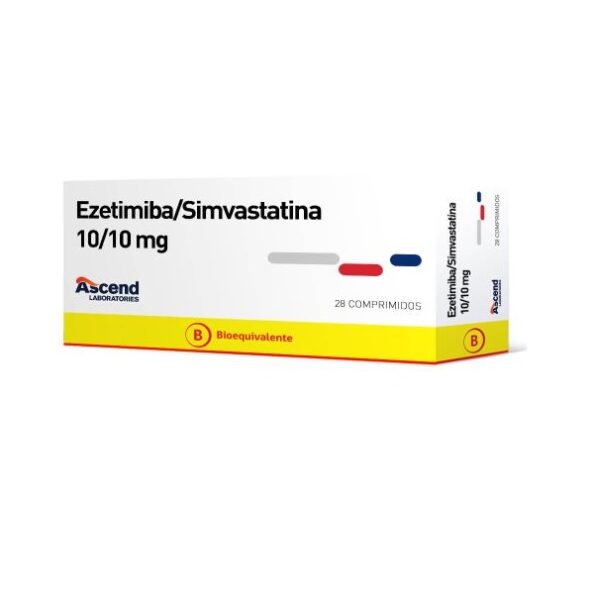 Ezetimiba/Simvastina 10/10 mg