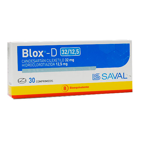 BLOX - D 32/12,5 COMPRIMIDOS
