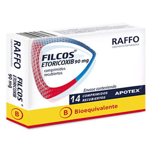 FILCOS COMPRIMIDOS RECUBIERTOS 90 mg (ETORICOXIB)