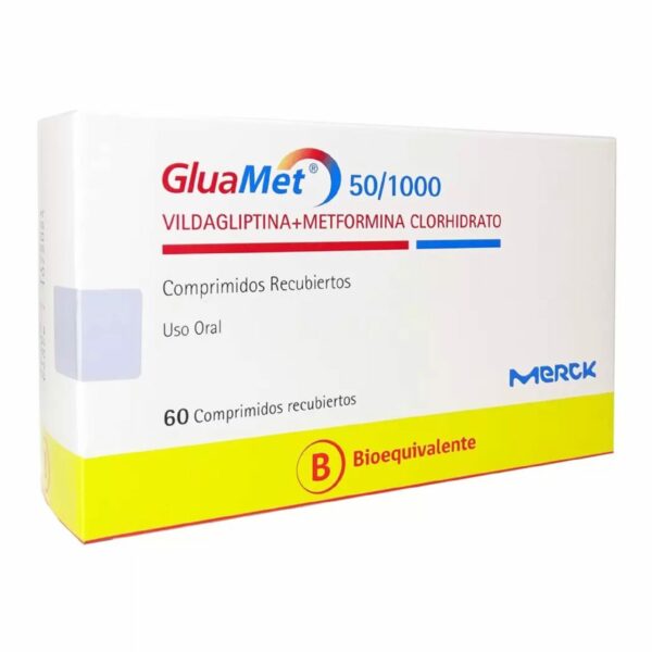 GLUAMET 50/1000 COMPRIMIDOS RECUBIERTOS