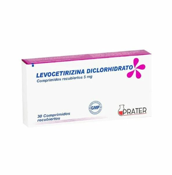 LEVOCETIRIZINA DICLORHIDRATO COMPRIMIDOS RECUBIERTOS 5 mg