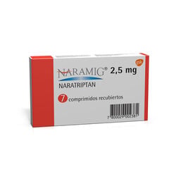 NARAMIG COMPRIMIDOS RECUBIERTOS 2,5 mg (NARATRIPTAN)
