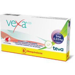 VEXA CD COMPRIMIDOS RECUBIERTOS
