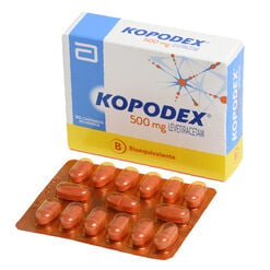 KOPODEX COMPRIMIDOS RECUBIERTOS 500 mg