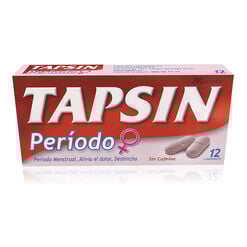 TAPSIN SIN CAFEÍNA PERÍODO MENSTRUAL COMPRIMIDOS