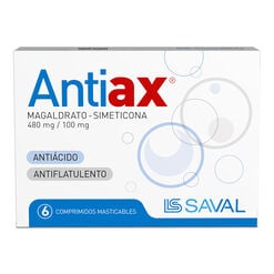 Antiax x 6 Comprimidos Masticables