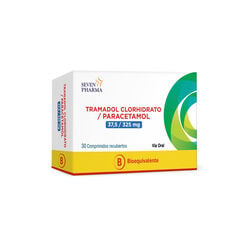 PARACETAMOL +TRAMADOL COMPRIMIDOS RECUBIERTOS