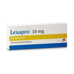 Lexapro 10 mg 28 Comprimidos Recubiertos