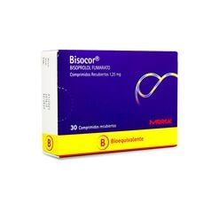 Bisocor 1,25 mg x 30 Comprimidos Recubiertos