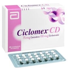 Ciclomex CD 28 Comprimidos Recubiertos