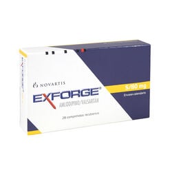 EXFORGE 5/80 COMPRIMIDOS RECUBIERTOS