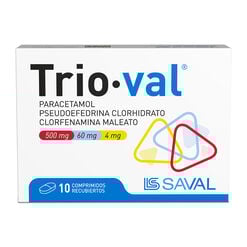 Trioval x 10 Comprimidos Recubiertos
