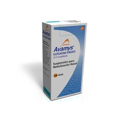 Avamys 27.5 mcg Suspensión Nebulización Nasal 120 Dosis