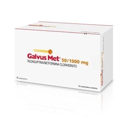 Galvus Met 50 mg/1000 mg 56 Comprimidos Recubiertos