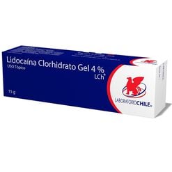 Lidocaina 4 % x 15 g Gel CHILE