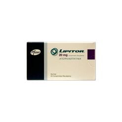 LIPITOR COMPRIMIDOS RECUBIERTOS 20 mg (ATORVASTATINA)