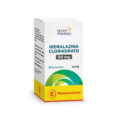 Hidralazina Clorhidrato 50 mg x 30 Comprimidos
