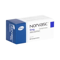 Norvasc 5 mg 60 Comprimidos