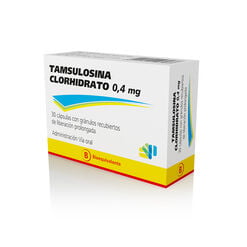 TAMSULOSINA CLORHIDRATO CÁPSULAS CON GRÁNULOS RECUBIERTOS DE LIBERACIÓN PROLONGADA 0,4 mg