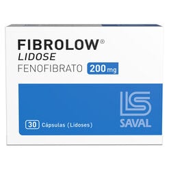 Fibrolow Lidose 200 mg 30 Cápsulas