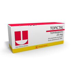 Topictal 25 mg x 28 Comprimidos Recubiertos