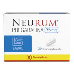 NEURUM CÁPSULAS 75 mg