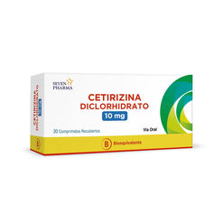 Cetirizina 10 mg