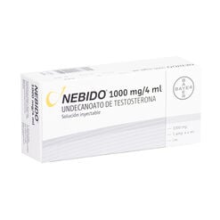 Nebido 1000 mg/4 mL 1 Ampolla Solución Inyectable