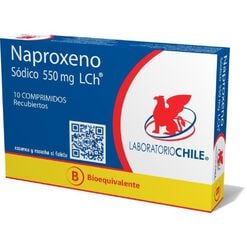 NAPROXENO SÓDICO COMPRIMIDOS RECUBIERTOS 550 mg
