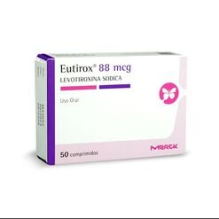 Eutirox 88 mcg 50 Comprimidos