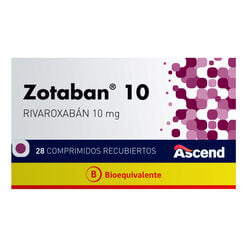 ZOTABAN COMPRIMIDOS RECUBIERTOS 10 mg (Rivaroxabán)